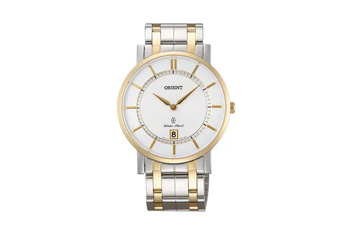 Reloj ORIENT: Cuarzo Contemporary, Correa Metálica - 38.0mm (GW01003W)