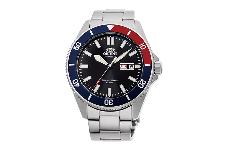 Reloj ORIENT: Automático Sports, Correa Metálica - 43.6mm (RA-AA0912B)