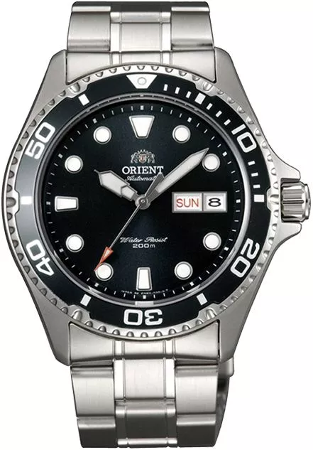 Reloj ORIENT: Automático Sports, Correa Metálica - 41.5mm (AA02004B)