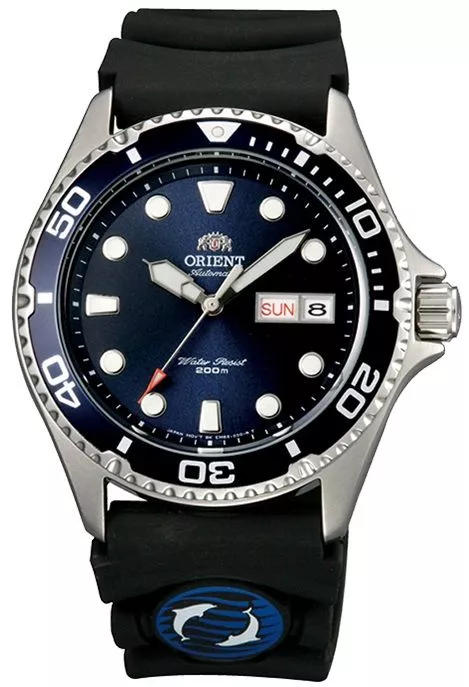 Reloj ORIENT: Automático Sports, Correa de Silicon - 41.5mm (AA02008D)