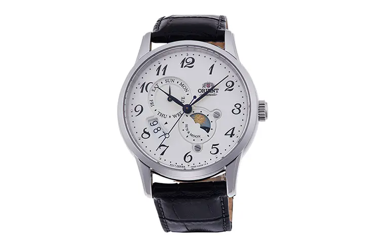 Reloj ORIENT: Automático Classic, Correa de Cuero - 42.5mm (RA-AK0003S)