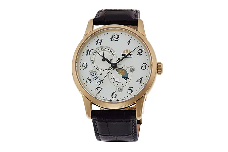 Reloj ORIENT: Automático Classic, Correa de Cuero - 42.5mm (RA-AK0001S)