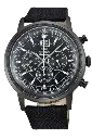 Reloj ORIENT: Cuarzo Classic Crono, Correa Nylon  -45 mm (FTV02001B)