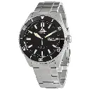 Reloj automático para hombre Kanno con esfera negra RA-AA0008B19A