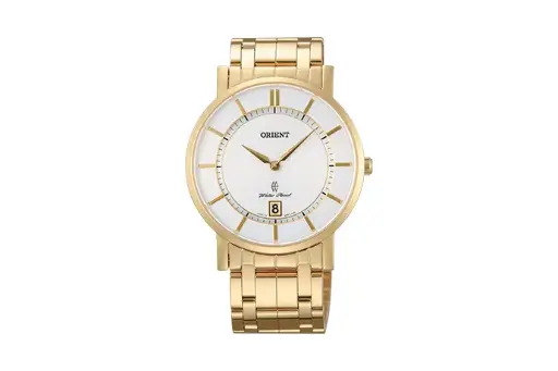 Reloj ORIENT: Cuarzo Contemporary, Correa Metálica - 38.0mm (GW01001W)