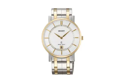 Reloj ORIENT: Cuarzo Contemporary, Correa Metálica - 38.0mm (GW01003W)
