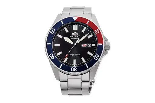 Reloj ORIENT: Automático Sports, Correa Metálica - 43.6mm (RA-AA0912B)