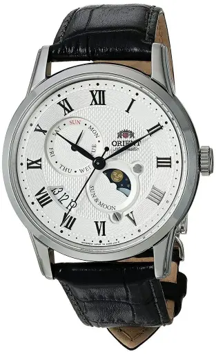 Reloj ORIENT: Automático Classic, Correa de Cuero - 42.0mm (FAK00002S)