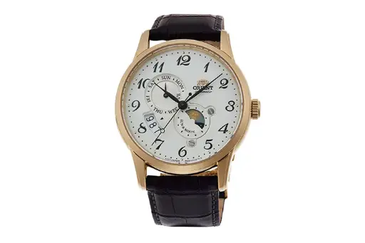 Reloj ORIENT: Automático Classic, Correa de Cuero - 42.5mm (RA-AK0001S)